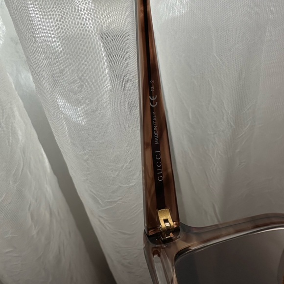 VINTAGE GUCCI Designer Sunglasses Brown Square GG 3179 OTOS8 19466 - Picture 10 of 16